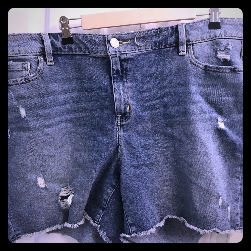 Jean cut off shorts